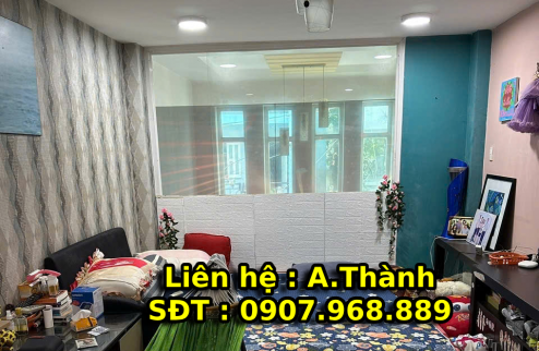 Bán nhà mới 3m5 x 11m, 1 trệt 3 lầu 1ST ,Đường Hậu Giang, Phường 5 ,Quận 6